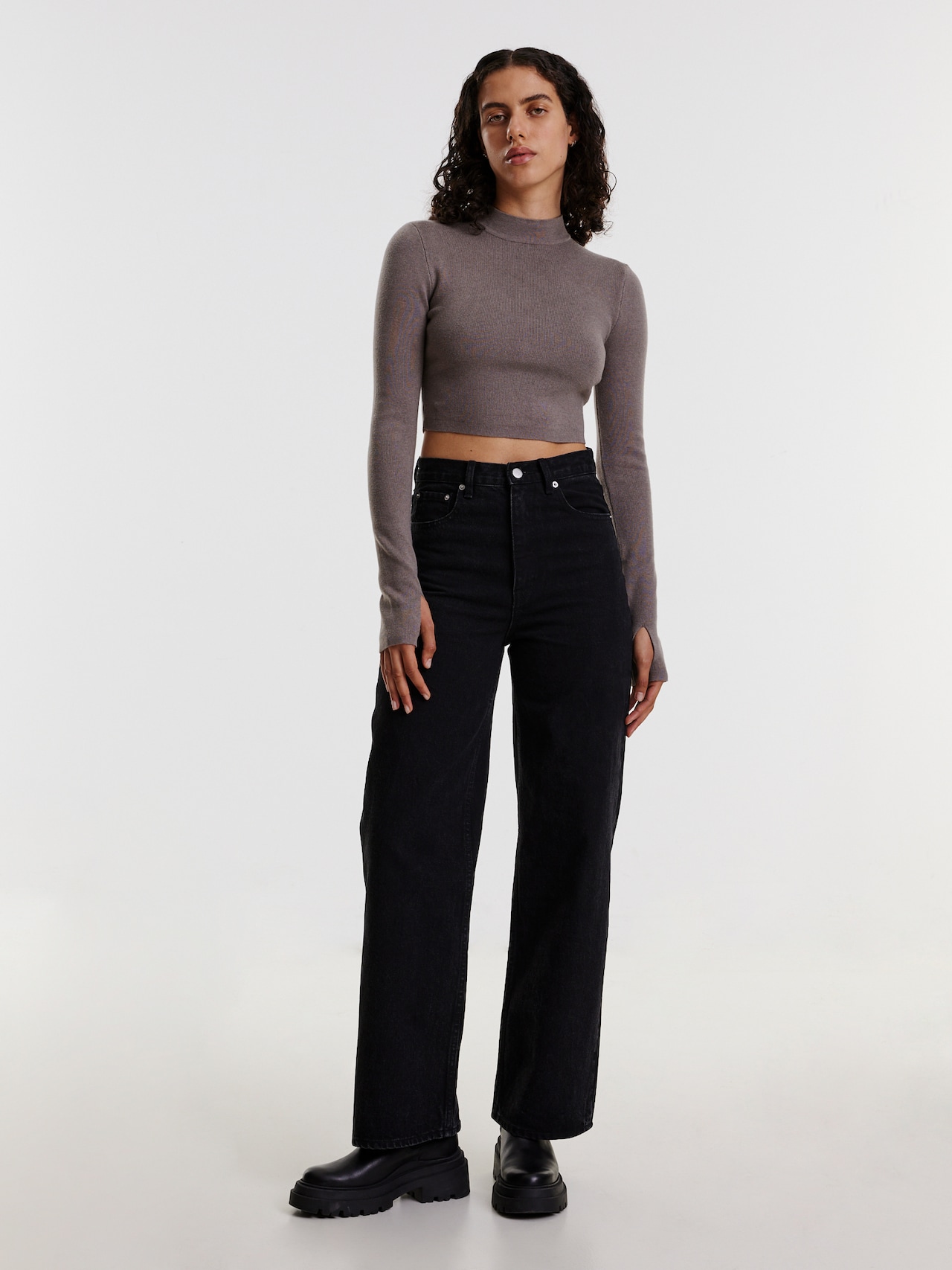 EDITED Pullover 'Tya' marrone chiaro