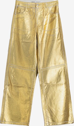 Bershka Spodnie w kolorze złotym, Podgląd produktu