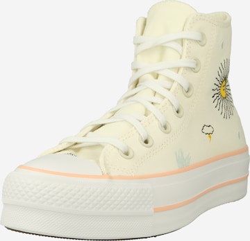 CONVERSE Sneakers hoog in Beige: voorkant