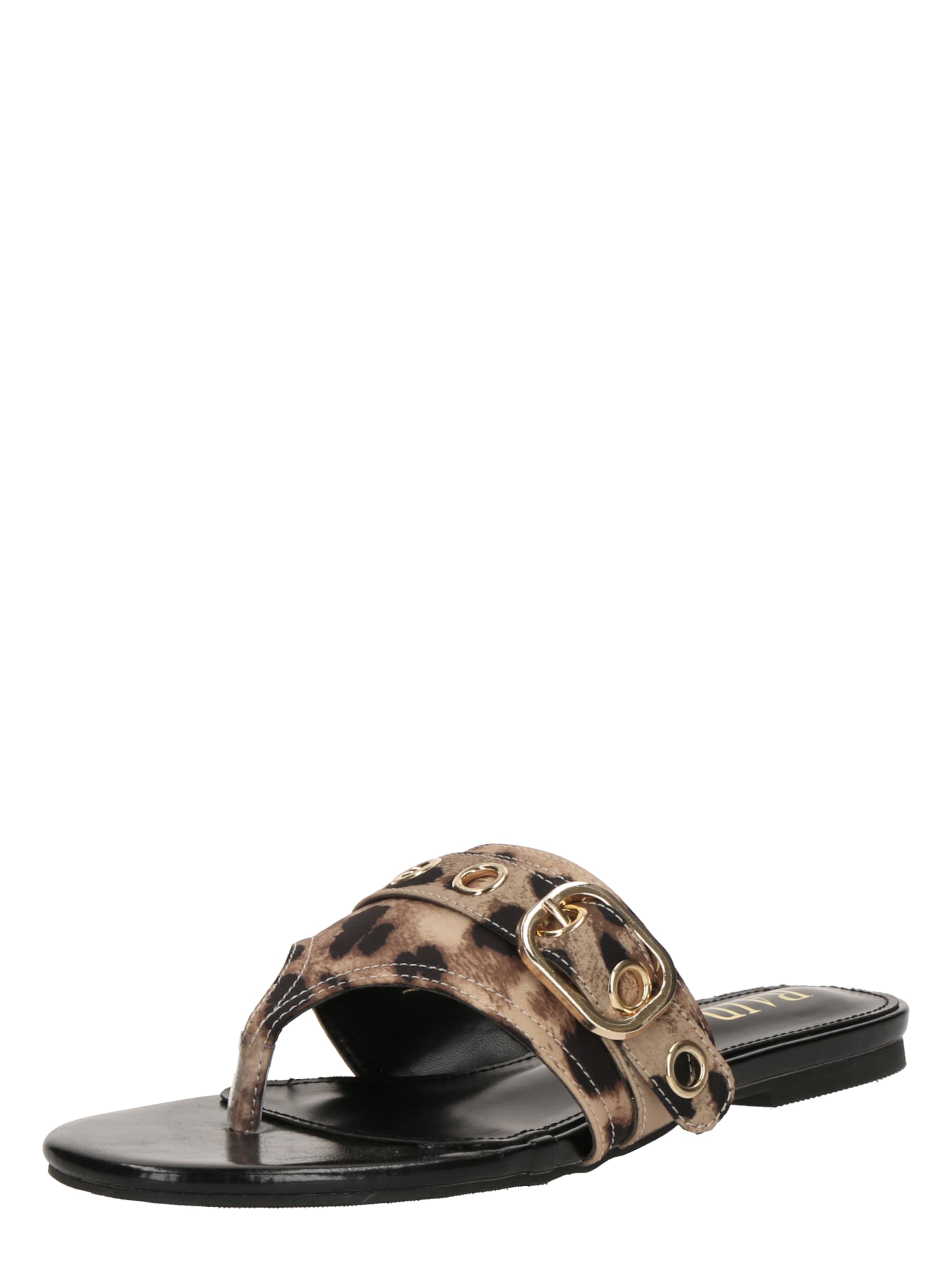 Raid Ujjelválasztó-pántos szandál 'REGENT' - barna: elől