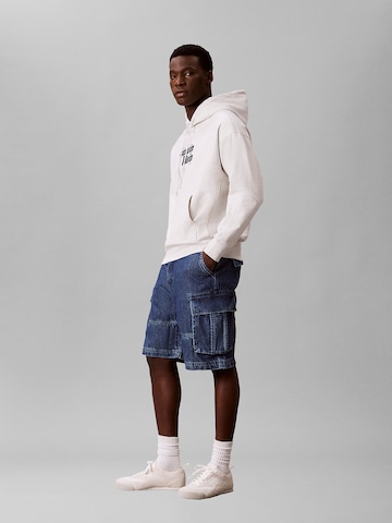Calvin Klein Jeans Regular Broek in Blauw