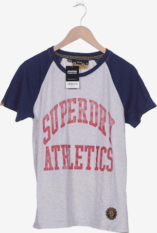 Superdry T-Shirt M in Grau: predná strana