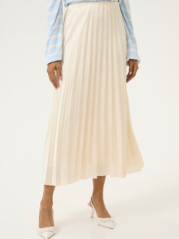 CULTURE Skirt 'Elda' in Beige: front
