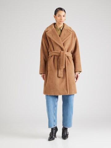 Weekend Max Mara - Abrigo de entretiempo en marrón: frente