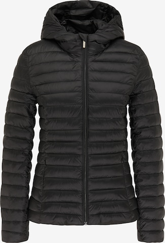 Usha Between-season jacket in Black: front