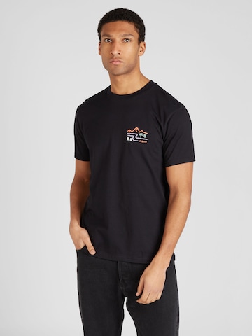 BILLABONG T-shirt 'PANORAMA' i svart: framsida
