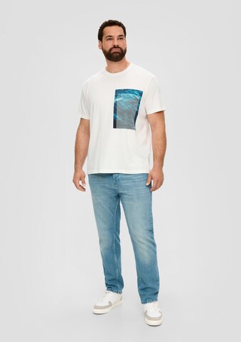 s.Oliver Men Big Sizes Shirt in White