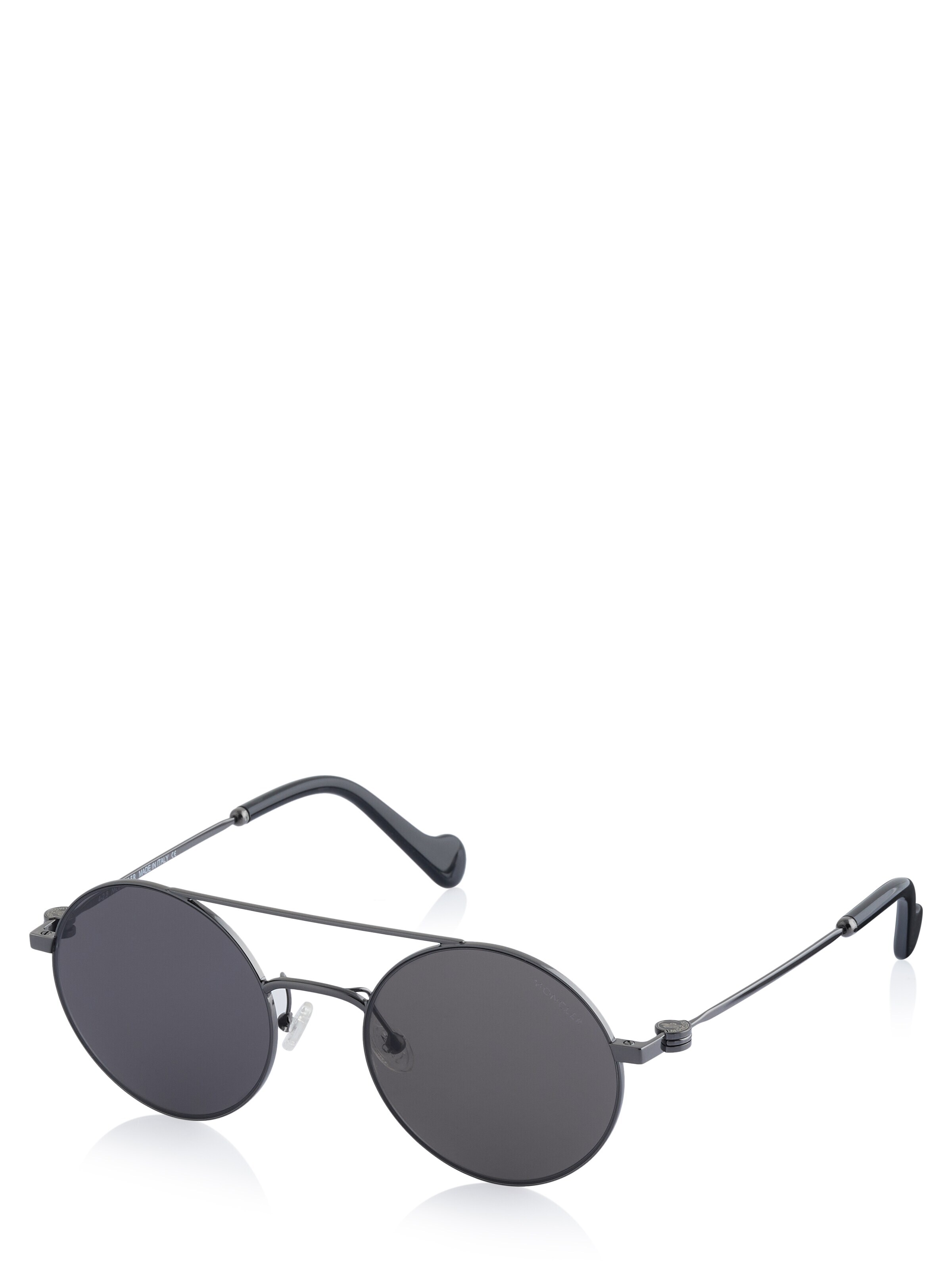 Lunettes de soleil MONCLER en noir : devant