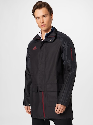 ADIDAS SPORTSWEAR - Casaco deportivo 'Tiro' em preto: frente