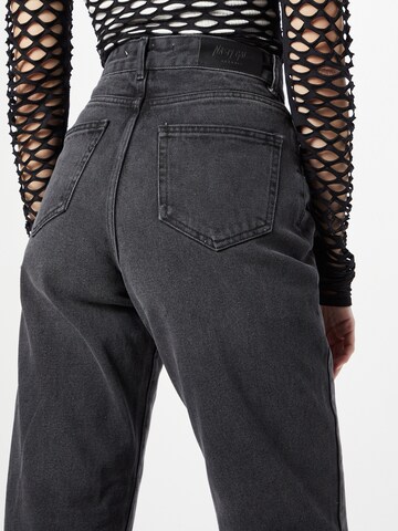 Nasty Gal Tapered Jeans in Grijs