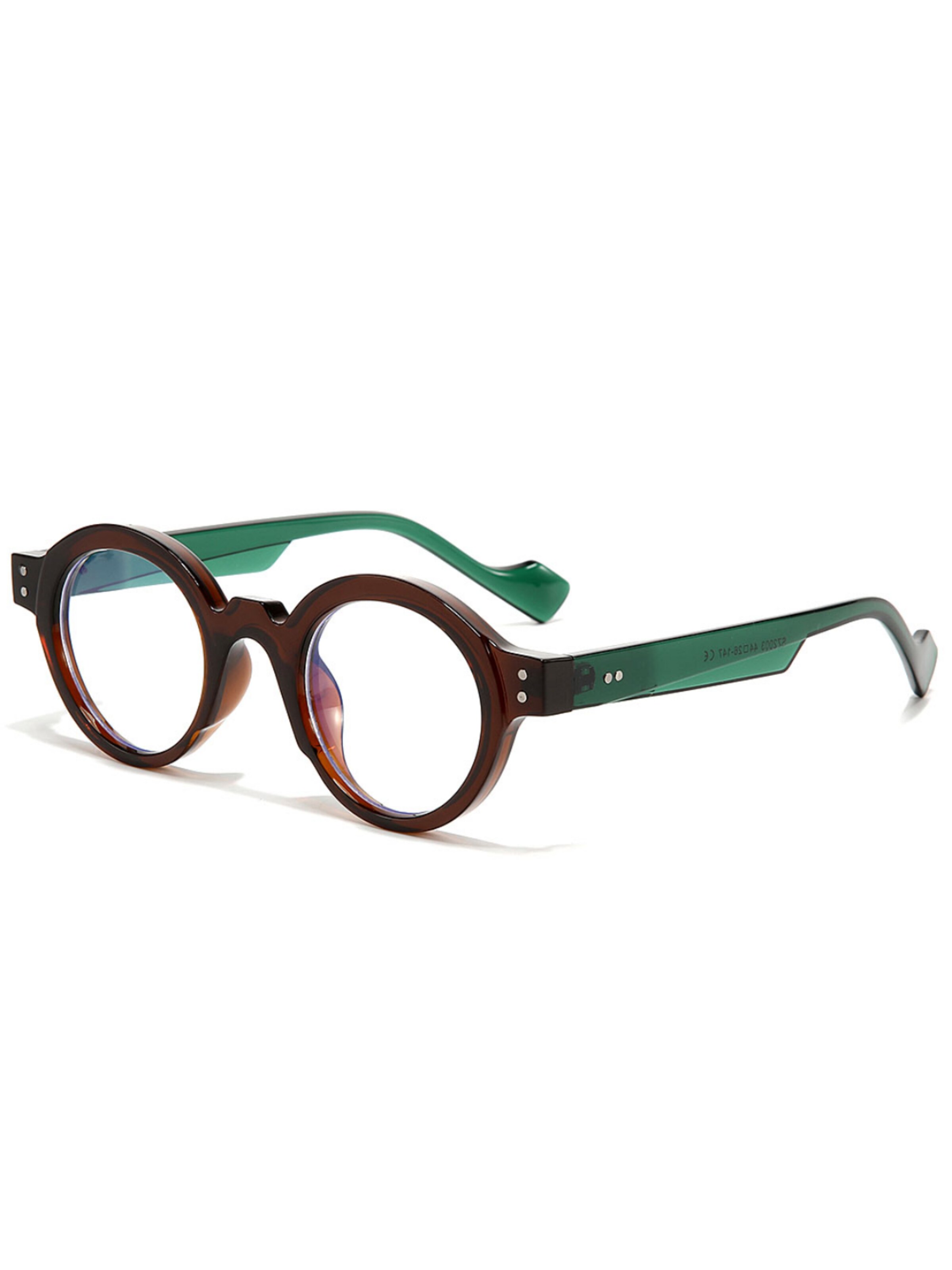 VEYREY Glasses in Green: front