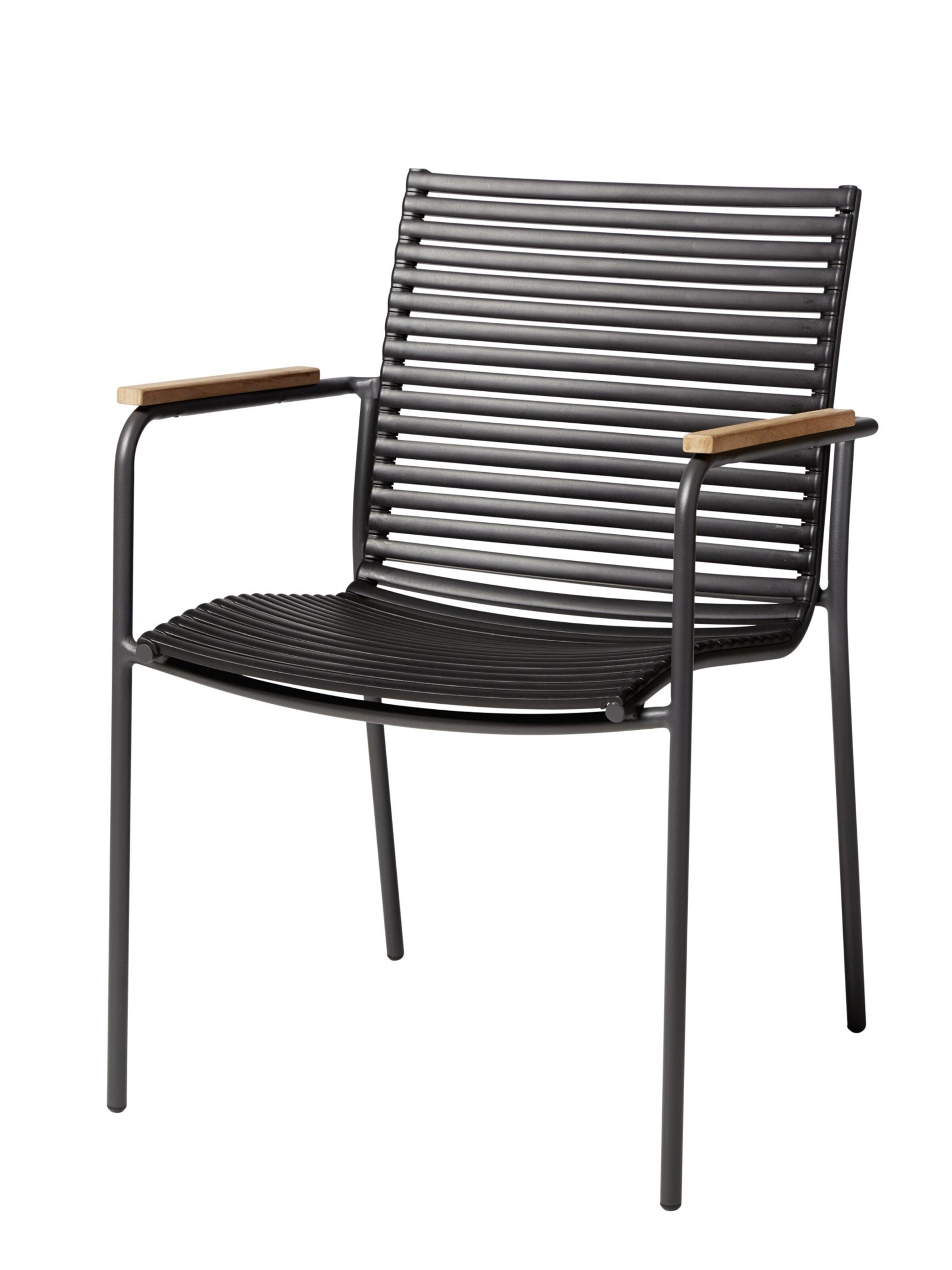 cinas Cinas Gartenhocker Mood in Grau: Vorderseite