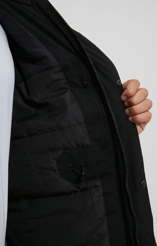 INDICODE JEANS Winter Parka 'Fido' in Black