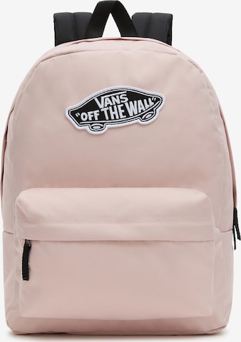 VANS Backpack 'Realm' in Pink: front