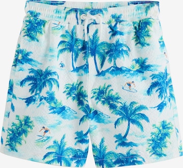 Next Board Shorts in Blue: front