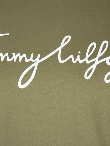 Tricou de la TOMMY HILFIGER pe verde