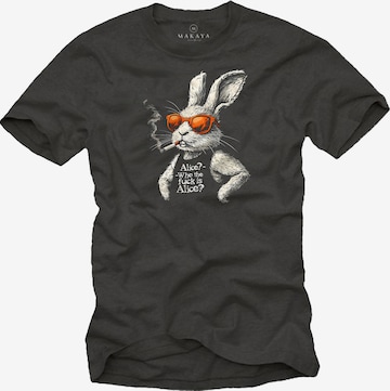 MAKAYA Shirt in Grey: front