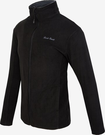 Rock Creek Fleecejacke in Schwarz