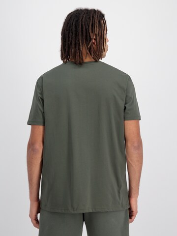 T-Shirt ALPHA INDUSTRIES en vert