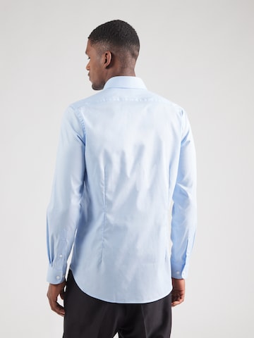 Michael Kors Slim Fit Hemd in Blau: Rückseite