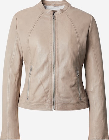 Gipsy Between-Season Jacket 'Marlie' in Beige: front