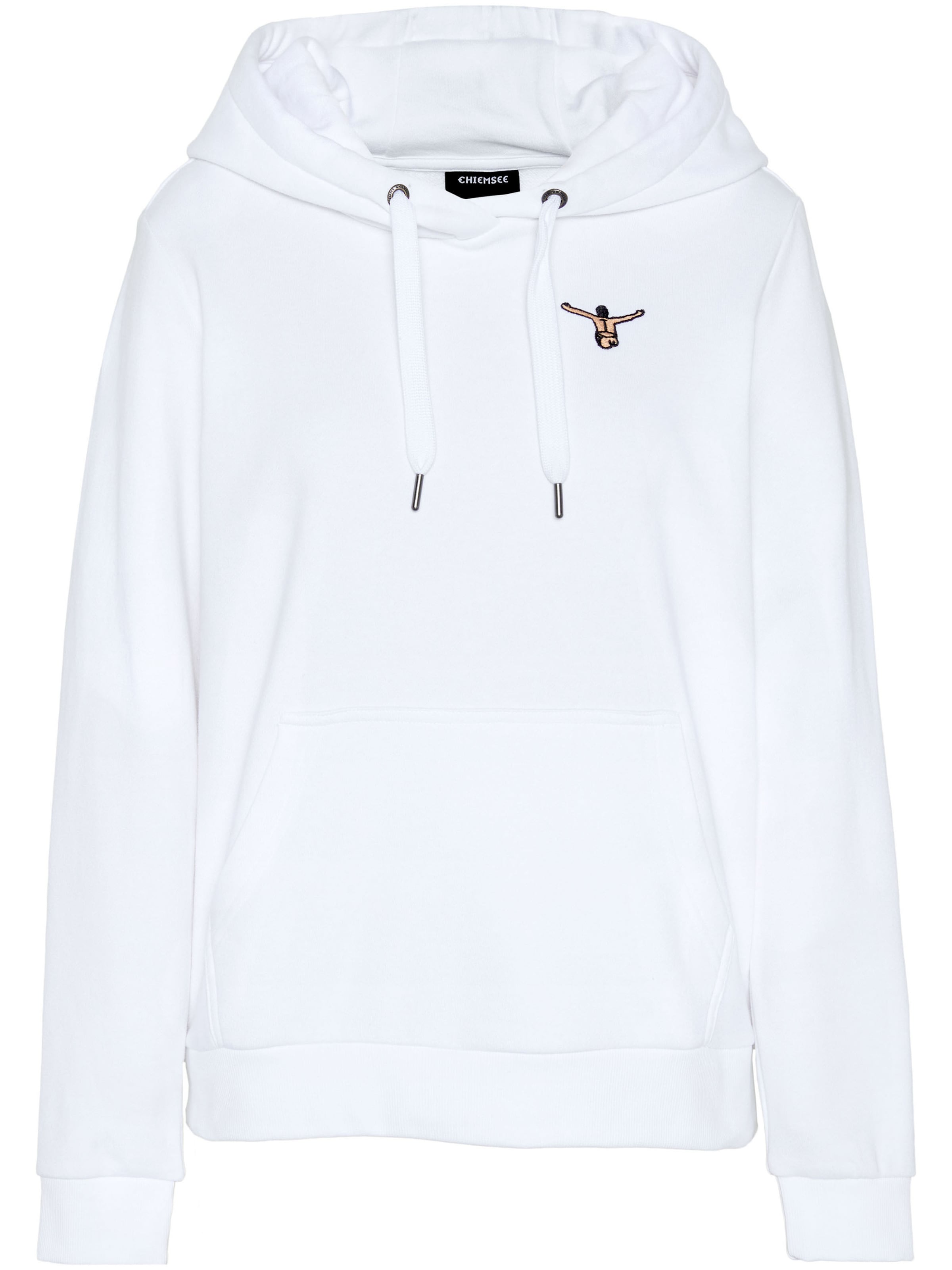 CHIEMSEE Sweatshirt in Weiß: Vorderseite