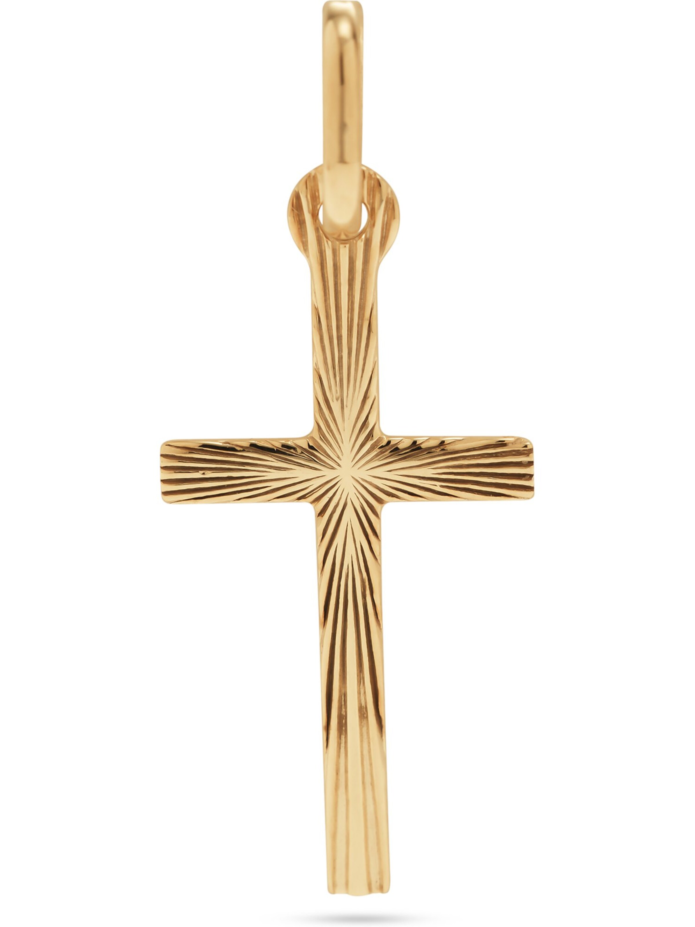 FAVS Pendant in Gold: front
