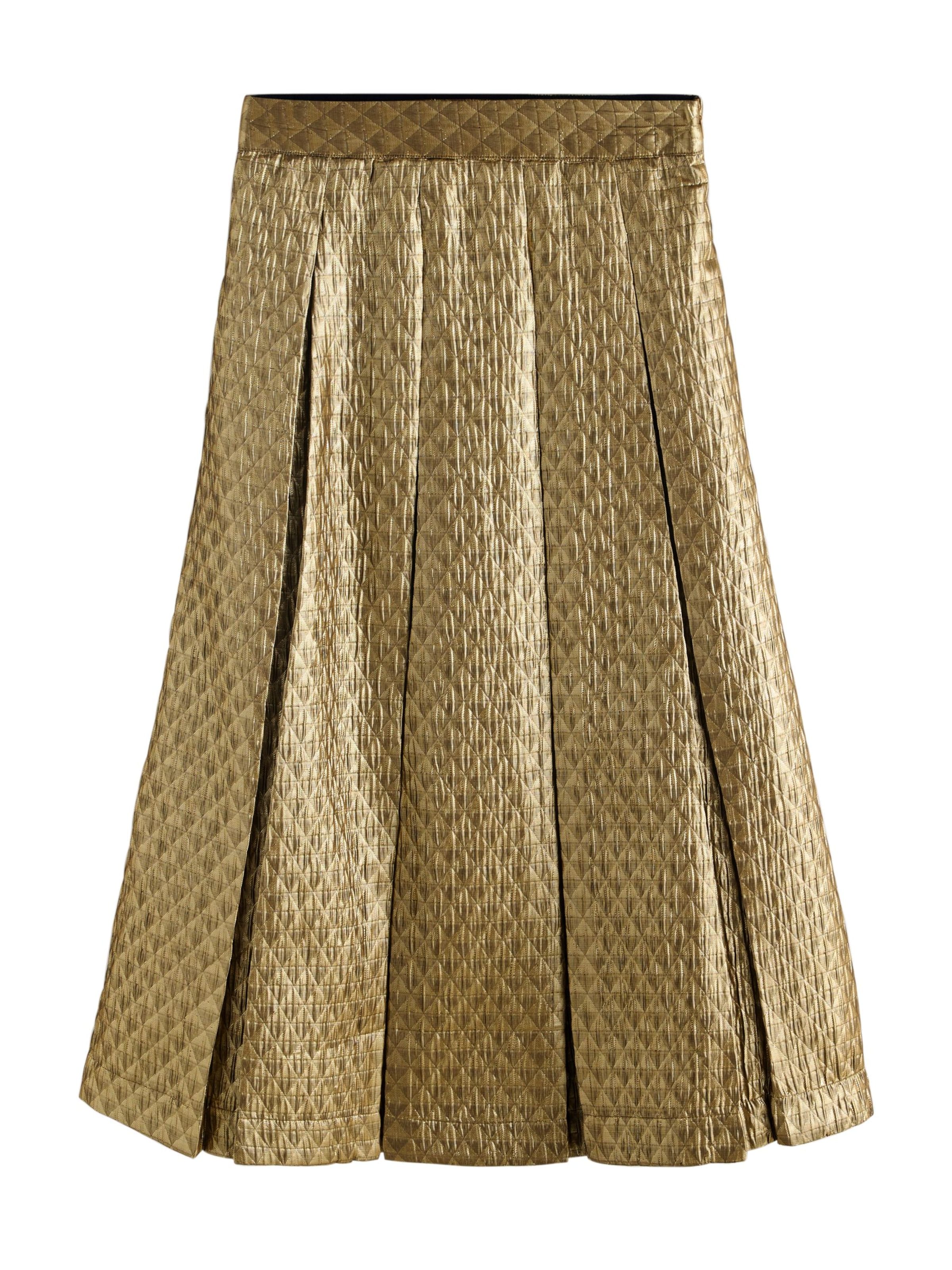 Next Skirt in Gold: front