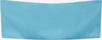 Pull&Bear Bandeau Bikinitop in Blau: predná strana