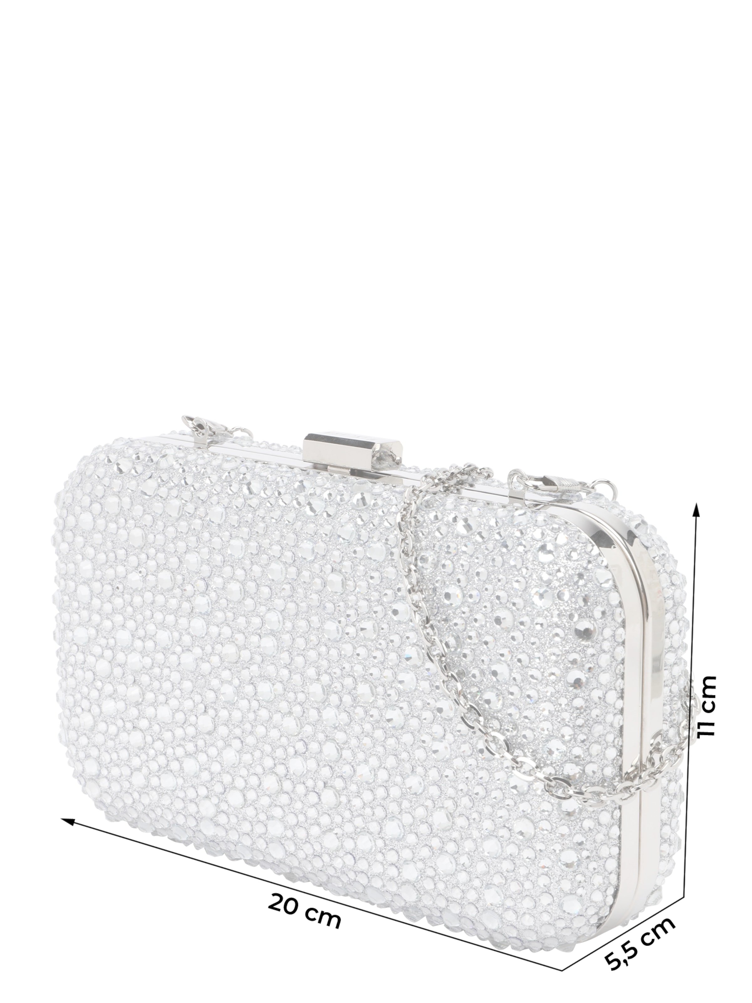 mascara - Clutches em prata