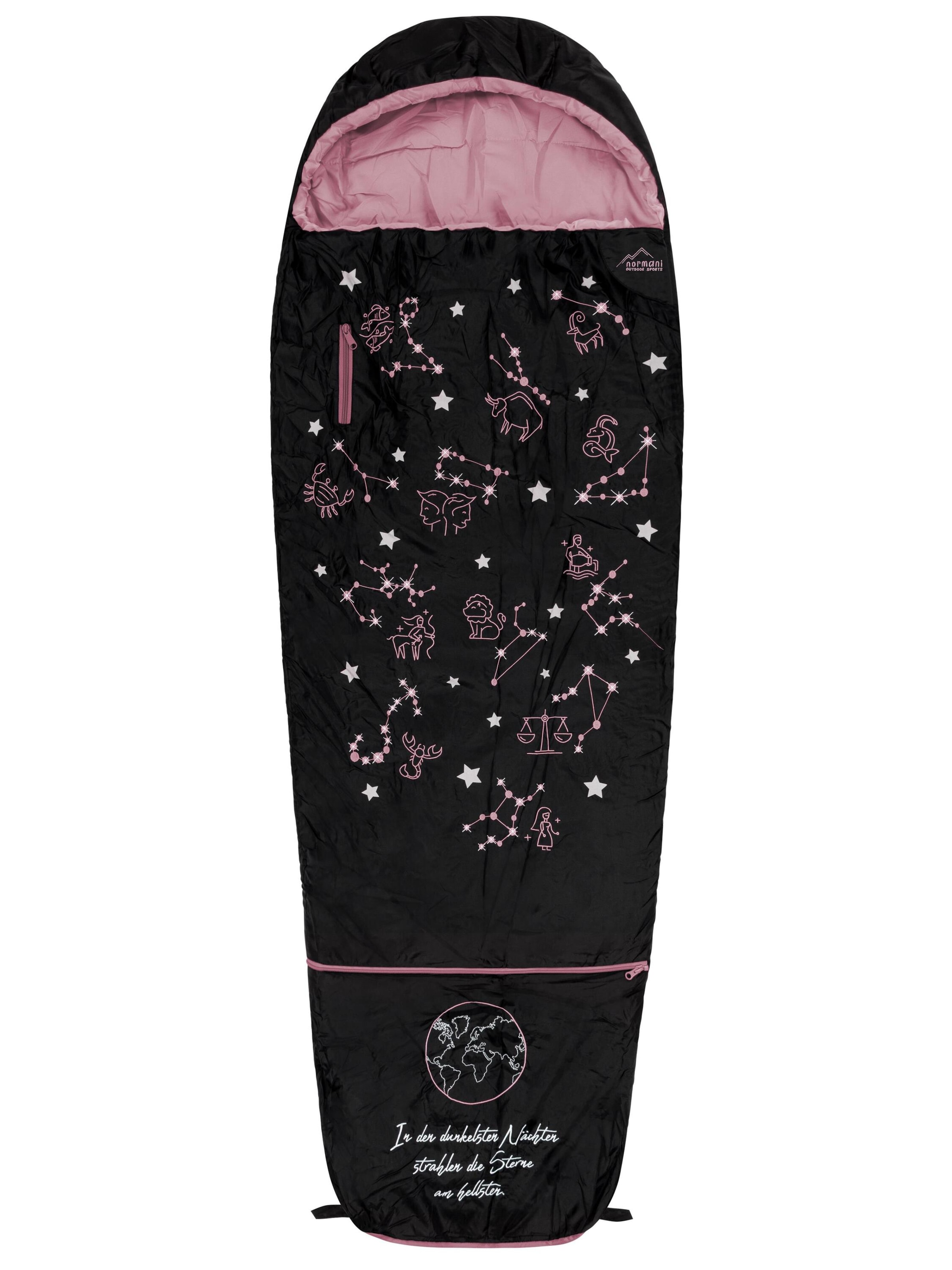 normani Sleeping bag 'Lavensby' in Black: front