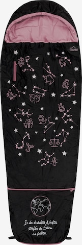 normani Schlafsack 'Lavensby' in Schwarz: Vorderseite