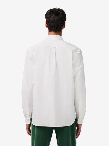LACOSTE Regular fit Button Up Shirt in White