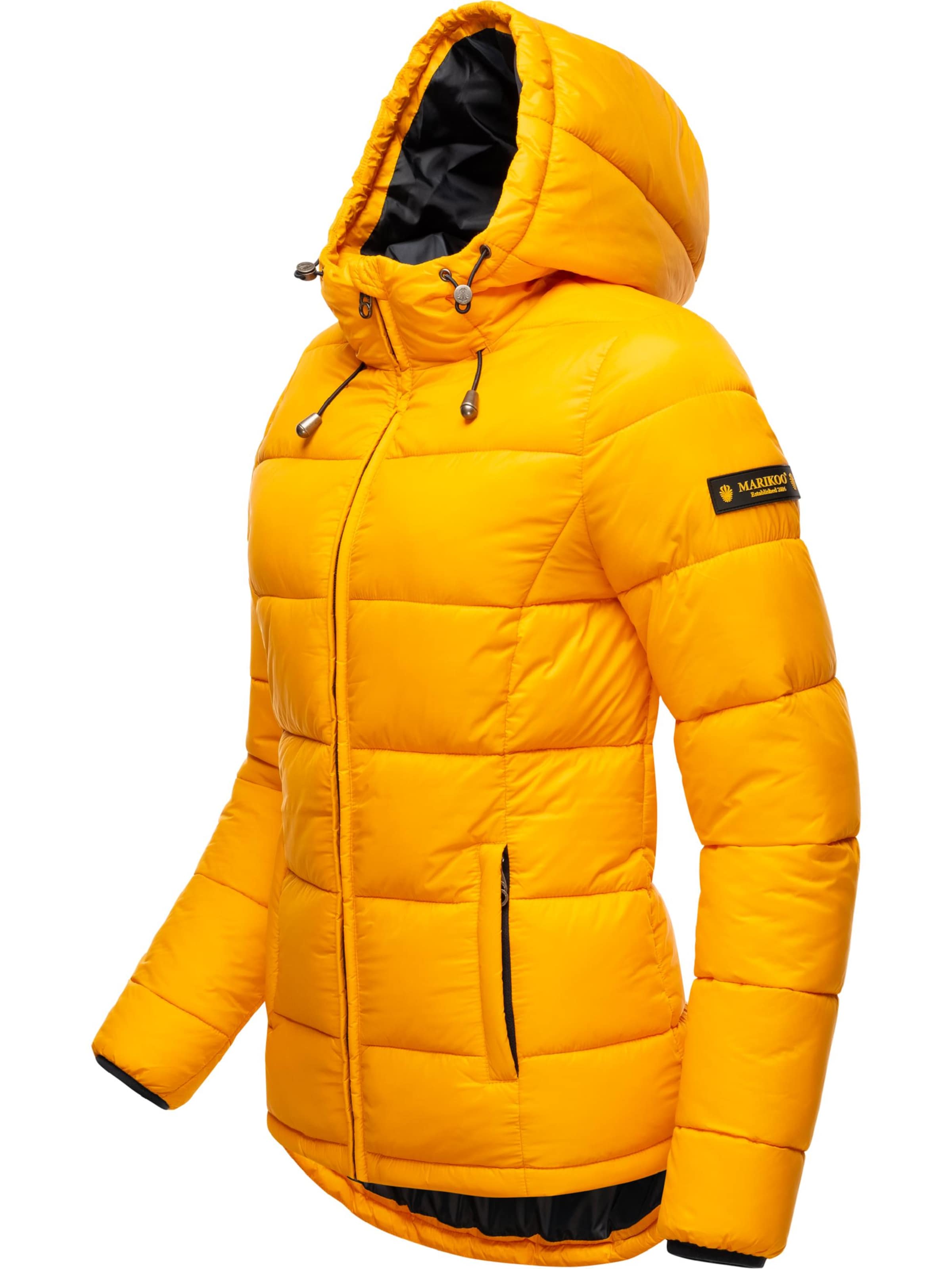 MARIKOO - Chaqueta de invierno 'Leandraa' en amarillo
