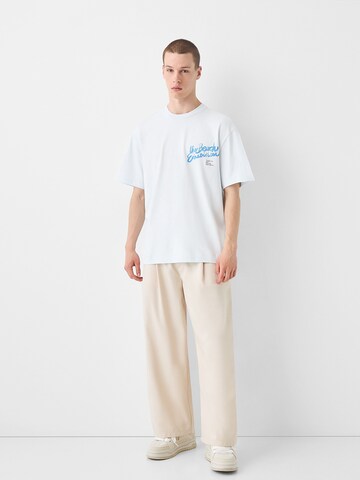 Bershka Shirt in Blue