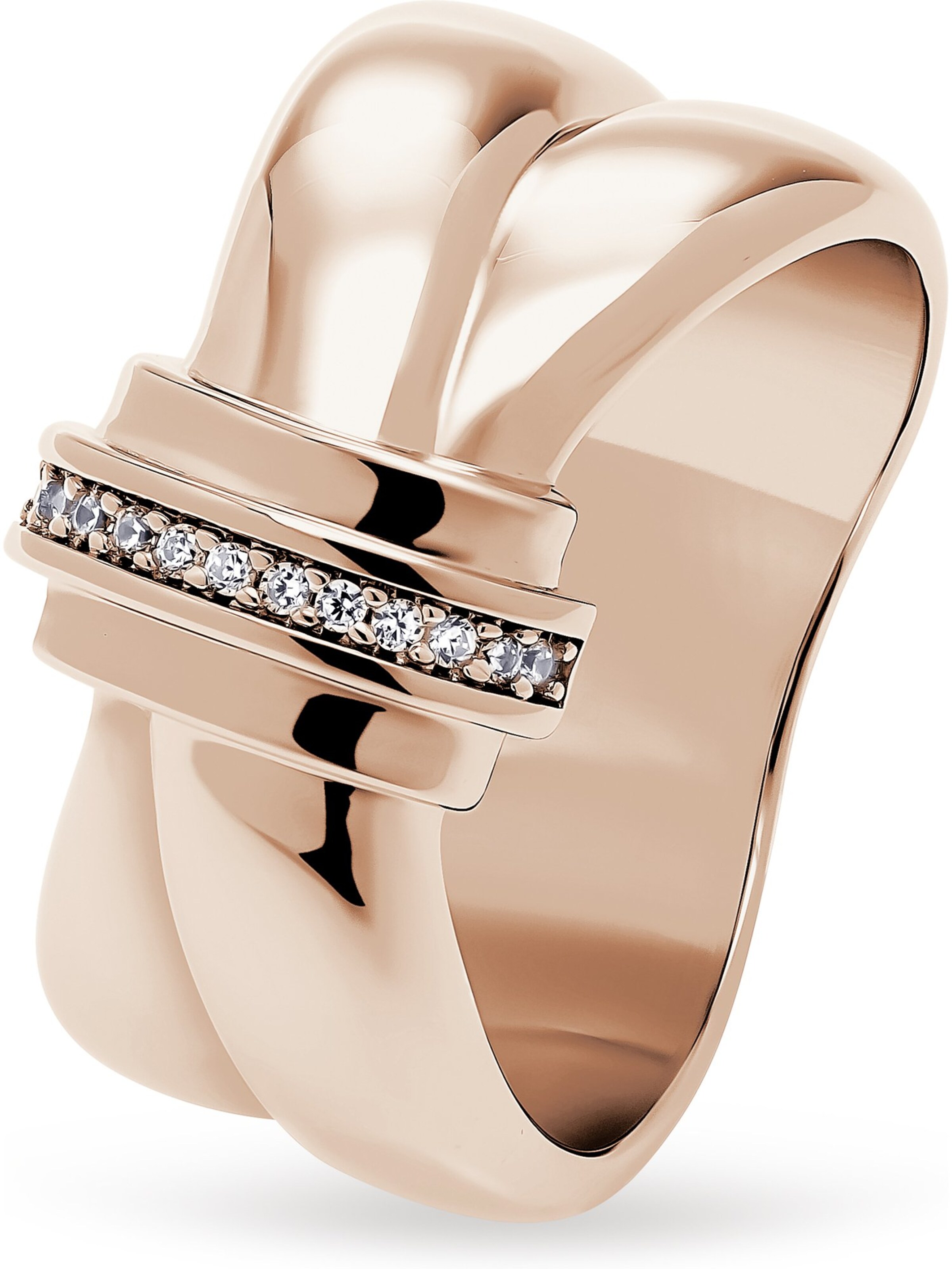 JETTE Ring in Pink: front