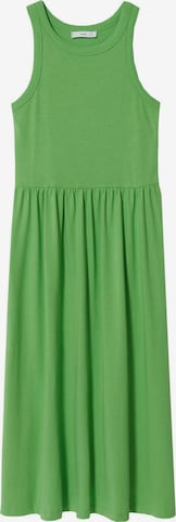 MANGO Obleka 'SANDO' | zelena barva: sprednja stran