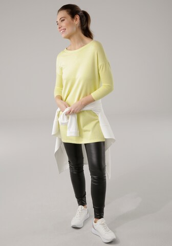 LAURA SCOTT Pullover in Gelb