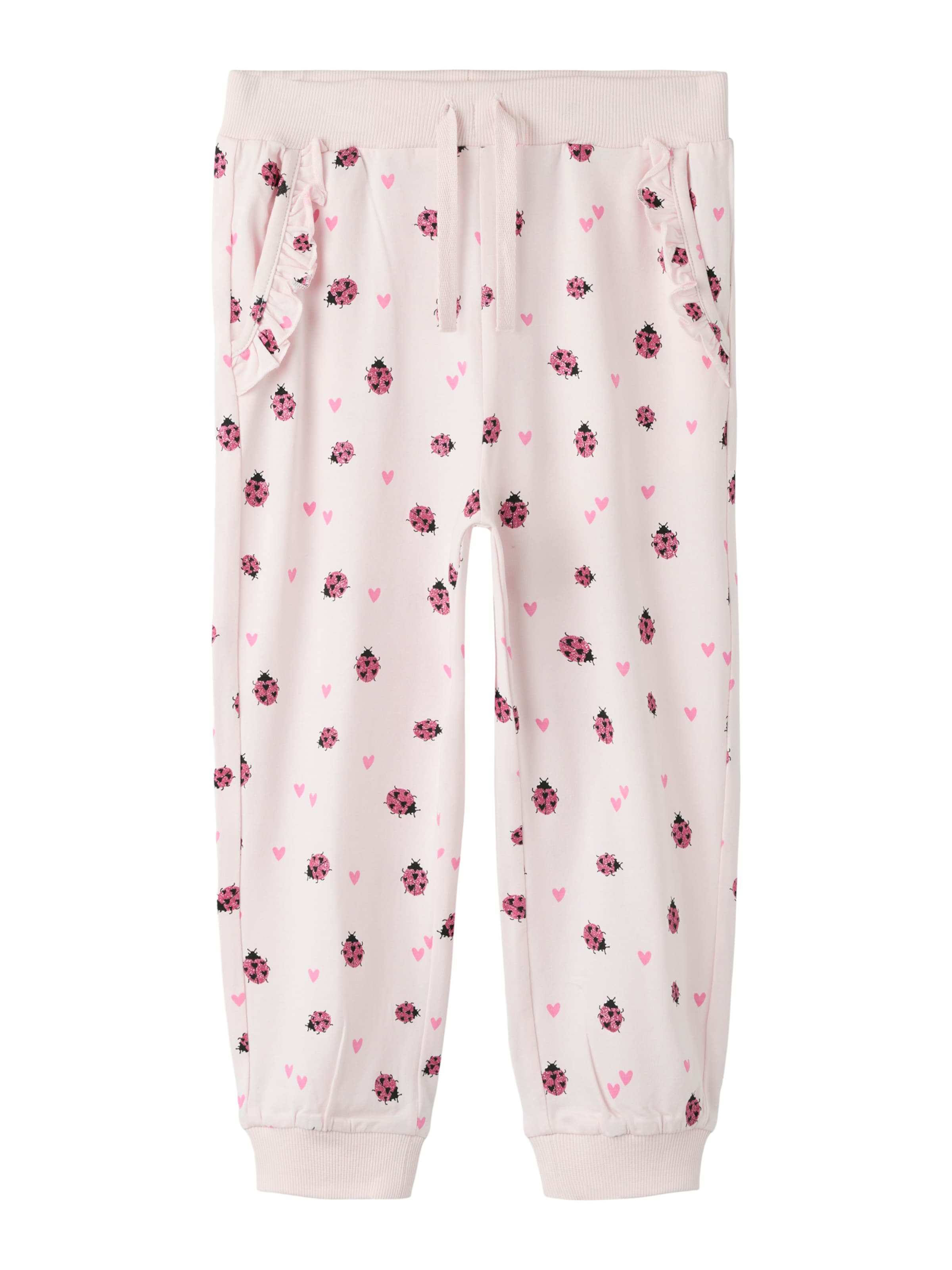 NAME IT Tapered Παντελόνι 'NMFFILLA' σε ροζ: μπροστά