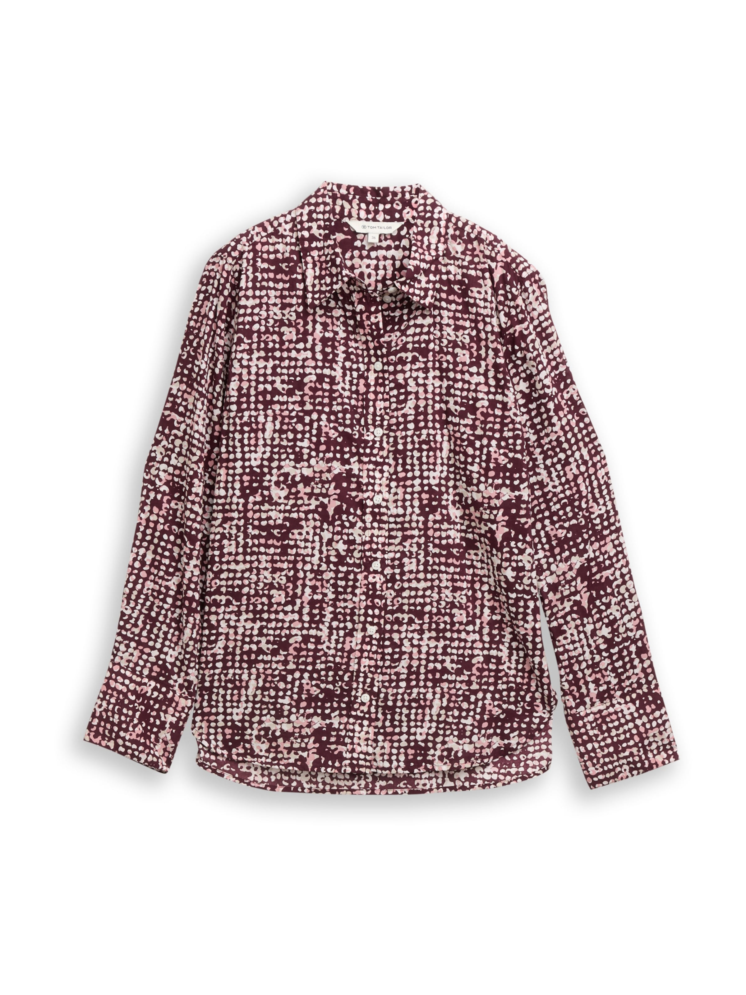 TOM TAILOR Bluza | rdeča barva: sprednja stran