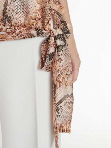 Ana Alcazar Top 'Pakosa' in Beige