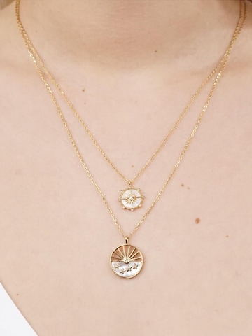 Cala Rose - Cadena 'ZEA' en oro: frente