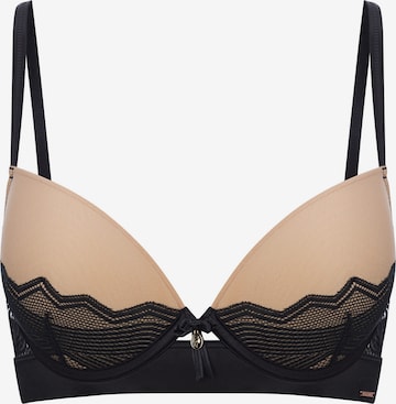 Push-up Soutien-gorge Marc & André en beige : devant