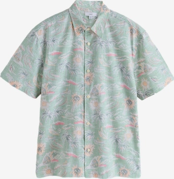 Regular fit Camicia di Next in verde: frontale
