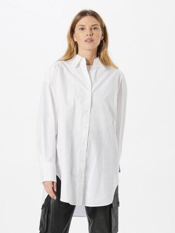 HUGO Red - Blusa 'Ennia' em branco: frente