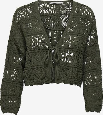Cardigan 'ONLBeach' ONLY en vert : devant