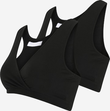 MAMALICIOUS Bra 'HELENE' in Black: front