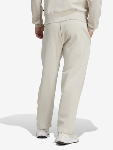 pilka ADIDAS SPORTSWEAR Standartinis Sportinės kelnės 'COLLEGIATE': galas