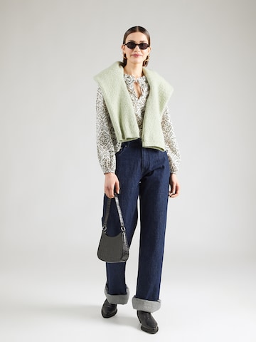 Chemisier 'ONLROANNE' ONLY en blanc