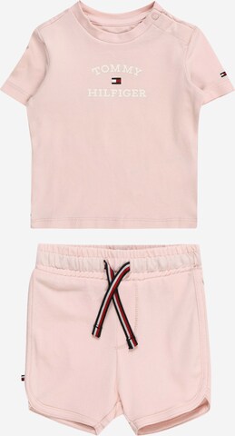 Set TOMMY HILFIGER en rose : devant